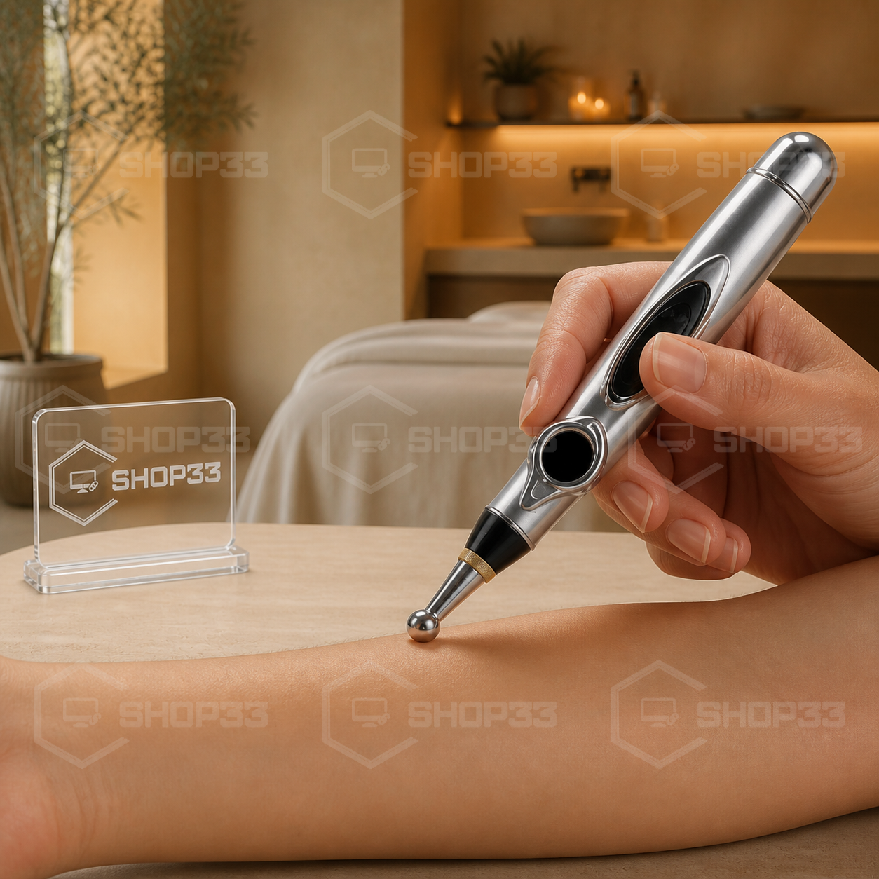 LCD Elektronska Olovka za Akupunkturu 6 Nivoa - Image 2