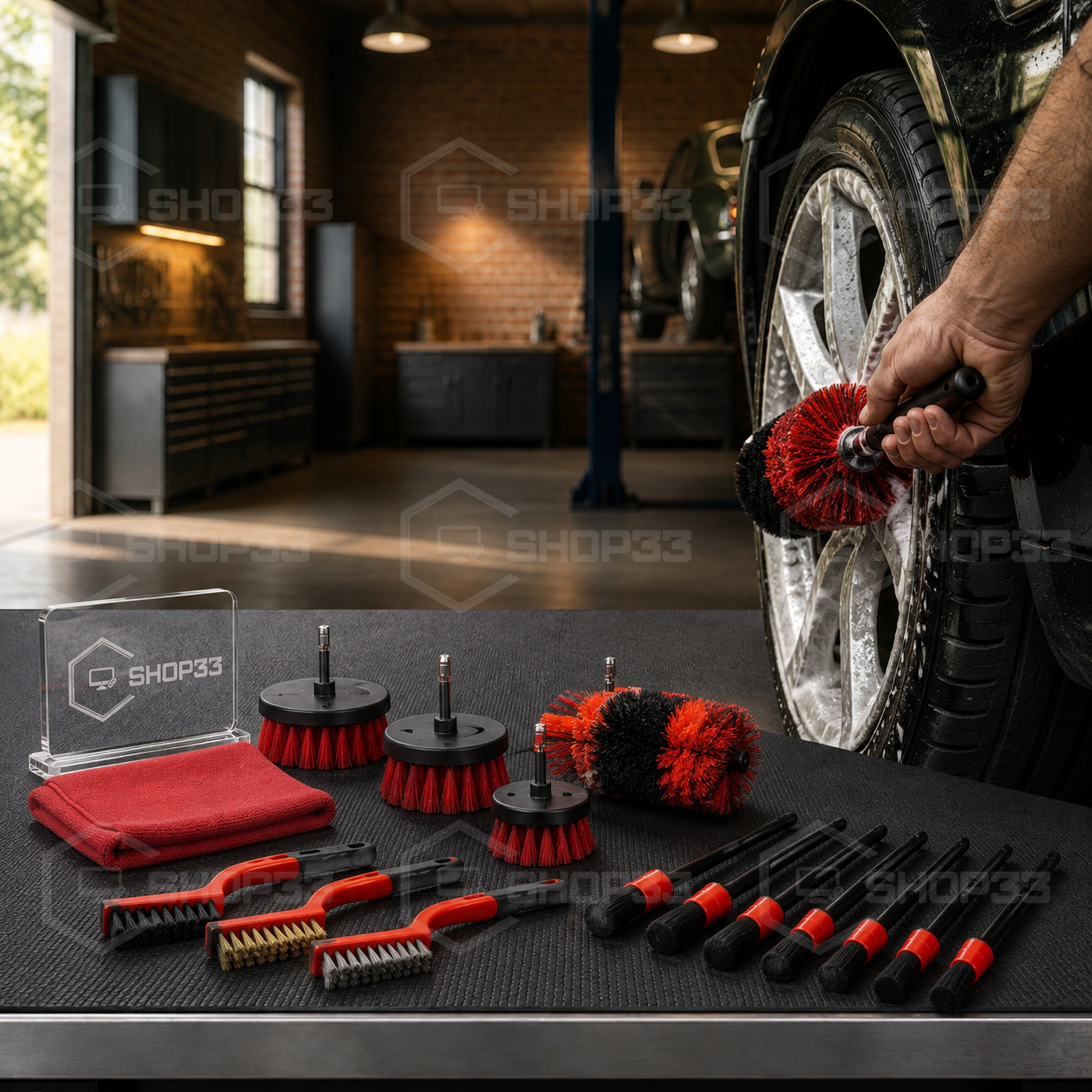 SET Četki za Pranje Automobila 17 Delova - Image 2