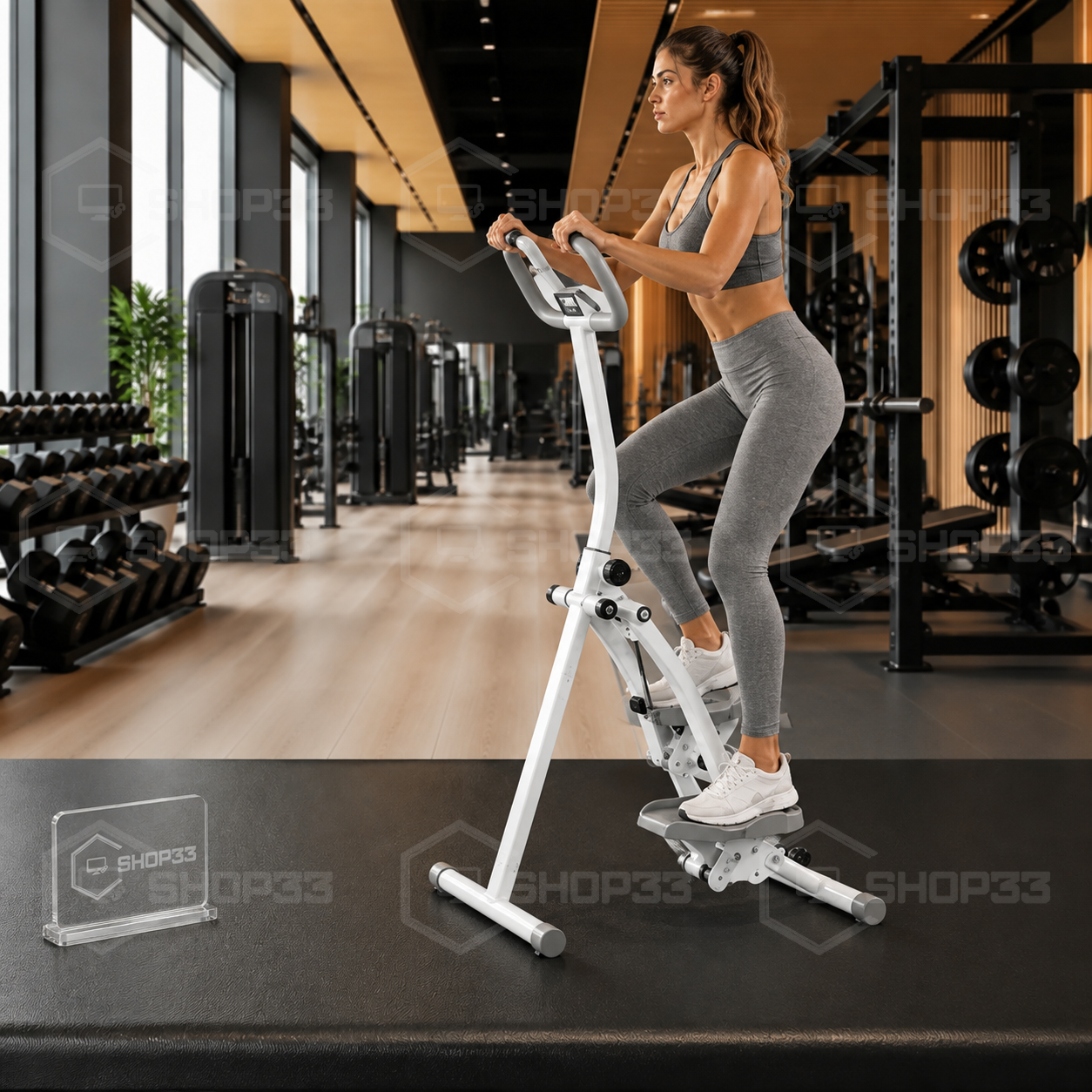 Sklopivi Stair Stepper za Vežbanje sa LCD Displejem - Image 2