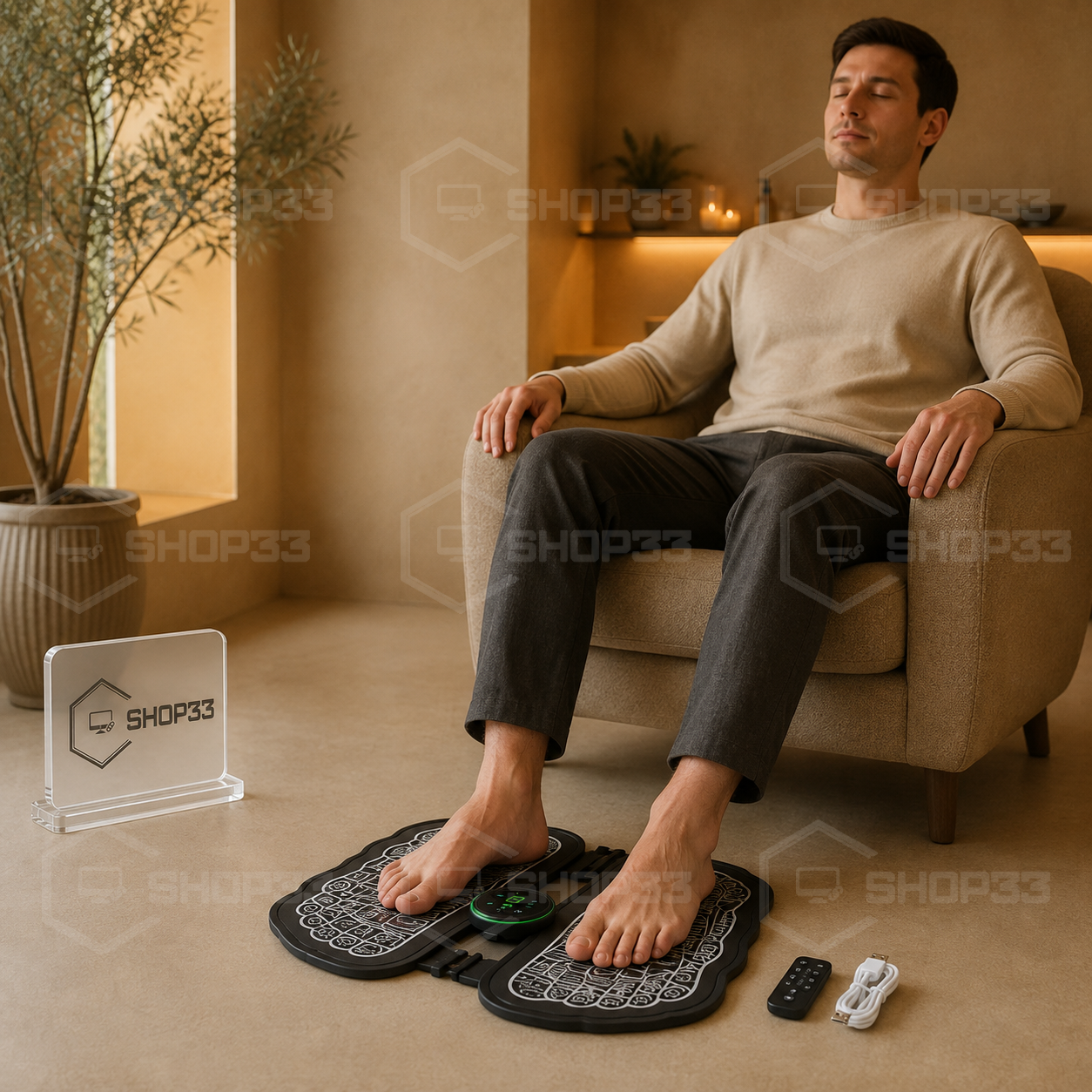 Elektro Masažer za Stopala EMS - Image 2