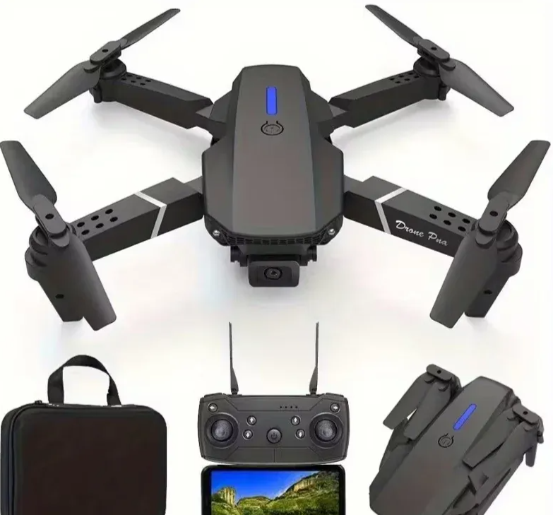 E88 Dron sa 2 HD Kamere Quadcopter 2.4G+WiFi prenos
