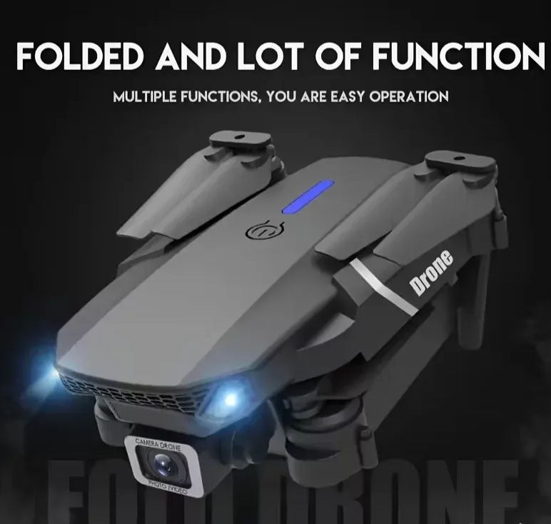 E88 Dron sa 2 HD Kamere Quadcopter 2.4G+WiFi prenos - Image 3