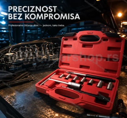 SET Frezera za Precizno Čišćenje Dizni