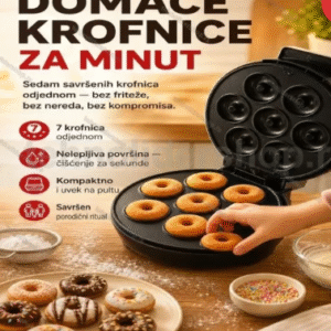 Mini Mašina za Krofne – Aparat za 7 Krofni Odjednom