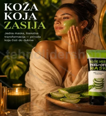 Peel Pff Maska sa Aloe Verom za Lice