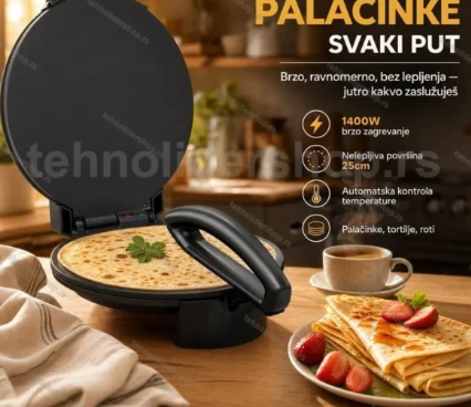 DSP KC3026 Aparat za Palačinke i Tortilje 1400W