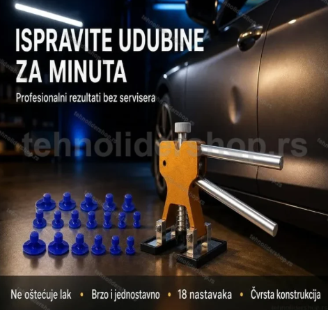 SET Alata za Ispravljanje Lima 18 Nastavaka