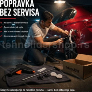 SET Alata za Ispravljanje Lima + Pištolj za Lepak