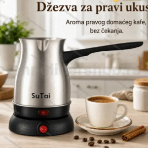 Električna Džezva za Kafu 800W 0.8L sa Postoljem