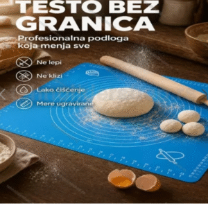 Silikonska Podloga za Testo