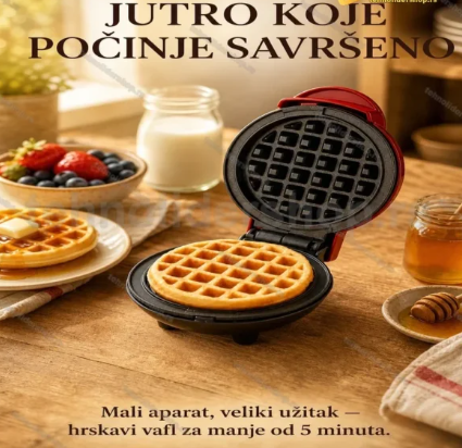 Mini Aparat za Wafle 350W