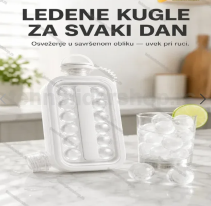 Silikonski Kalup za Led Flaša