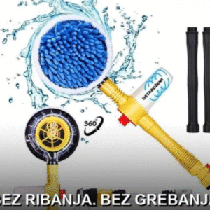 SET Rotirajuće Četke za Auto 360° 120cm