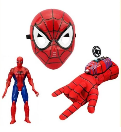 SPIDER-MAN Dečja Maska i Rukavica Ispaljivač Projektila - Image 2