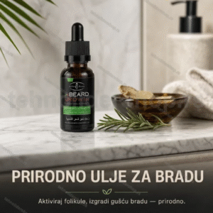 Prirodno Ulje za Rast Brade – Serum za Negu i Gušći Izgled Brade