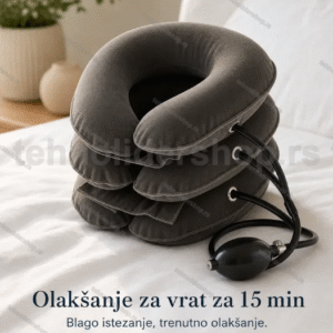 Vazdušni Jastuk za Istezanje Vrata 3 Nivoa