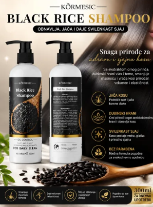 Šampon sa Ekstraktom Crnog Pirinča - Image 2
