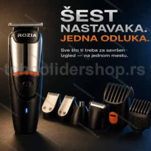 Rozia HQ-5900 6u1 Trimer za Kosu, Bradu, Nos
