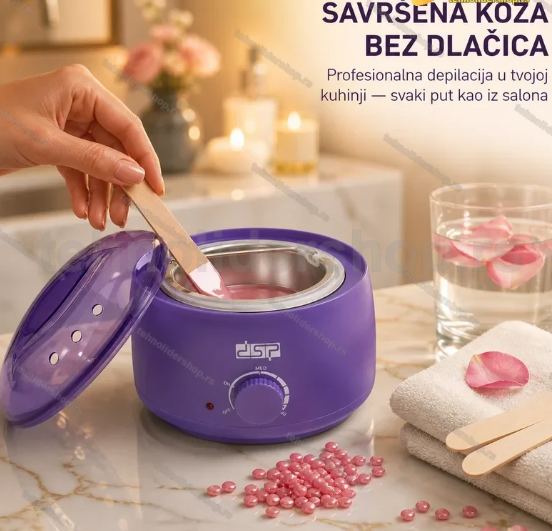 Topilica za Vosak i Parafin 500 ml sa Regulacijom Temperature